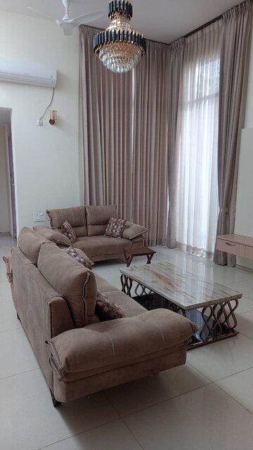 Living Room in 4 BHK Apartment at Brigade Orchards Pavilion Villas, Devanahalli – for Rent