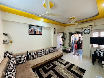 Living Room in 2 BHK Apartment at New Cg Road – for Sale