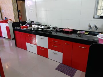 Kitchen in 3 BHK Apartment at Ganeesham Phase II, Pimple Saudagar – for Sale