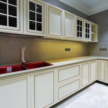 Kitchen in 4 BHK Builder Floor at Jor Bagh – for Sale