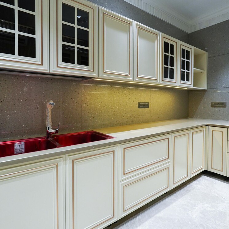 Kitchen, jor bagh 4 Bedroom 375 Sq.Yd. Builder Floor In Jor Bagh Delhi 9057937