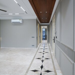 Building Lobby in 4 BHK Builder Floor at Jor Bagh – for Sale