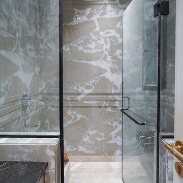 Bathroom in 4 BHK Builder Floor at Jor Bagh – for Sale