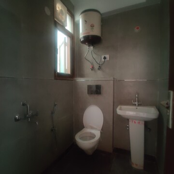 Bathroom in 2 BHK Builder Floor at Chattarpur – for Rent