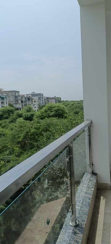 Balcony in 3 BHK Builder Floor at Freedom Fighters Enclave – for Rent