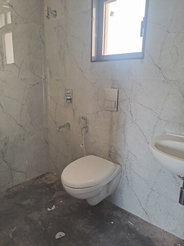 Bathroom in 1 BHK Apartment at Charkop Kshitij CHS, Kandivali West – for Rent