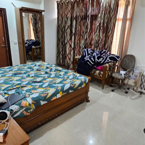 Bedroom in 3 BHK Apartment at Maya Garden City, Nagla Road – for Sale