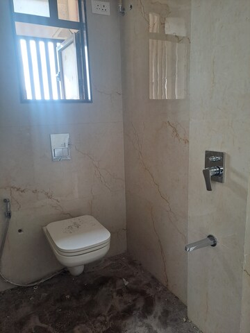 Bathroom in 1 BHK Apartment at Charkop Kshitij CHS, Kandivali West – for Rent