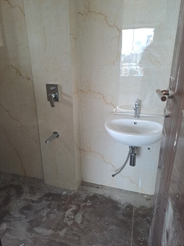 Bathroom in 1 BHK Apartment at Charkop Kshitij CHS, Kandivali West – for Rent