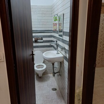 Bathroom in 3 BHK Apartment at Maxxus Elanza, Nagla Road – for Rent