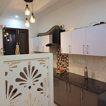 Kitchen in 3 BHK Apartment at Maxxus Elanza, Nagla Road – for Rent