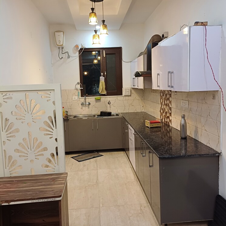 Kitchen, maxxus-elanza 3 Bedroom 1100 Sq.Ft. Apartment In Nagla Road Zirakpur 9058141