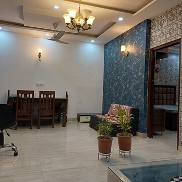 Living Room in 3 BHK Apartment at Maxxus Elanza, Nagla Road – for Rent