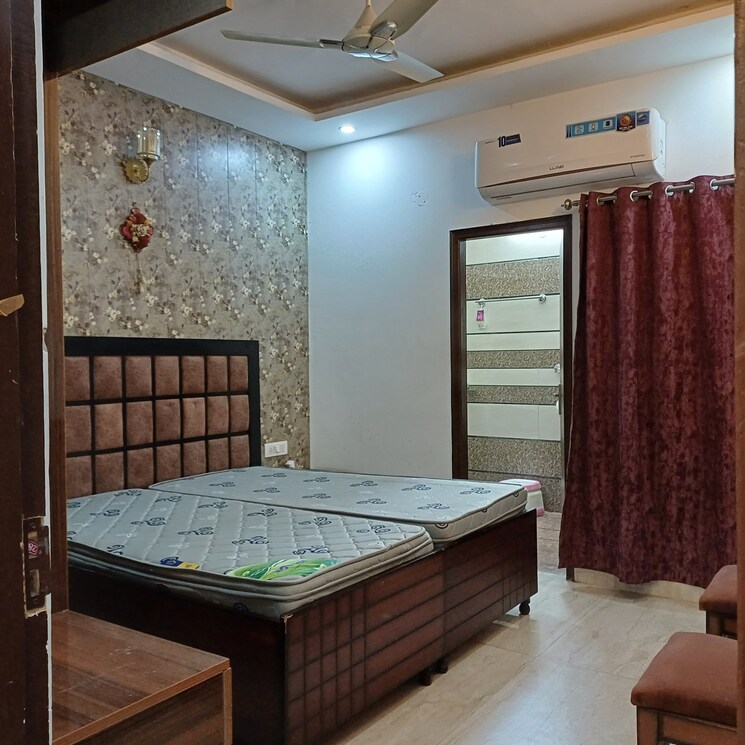 Bedroom, maxxus-elanza 3 Bedroom 1100 Sq.Ft. Apartment In Nagla Road Zirakpur 9058141