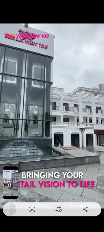  Shop – Exterior View View at Amrapali Leisure Park, Amrapali Leisure Valley - for Sale