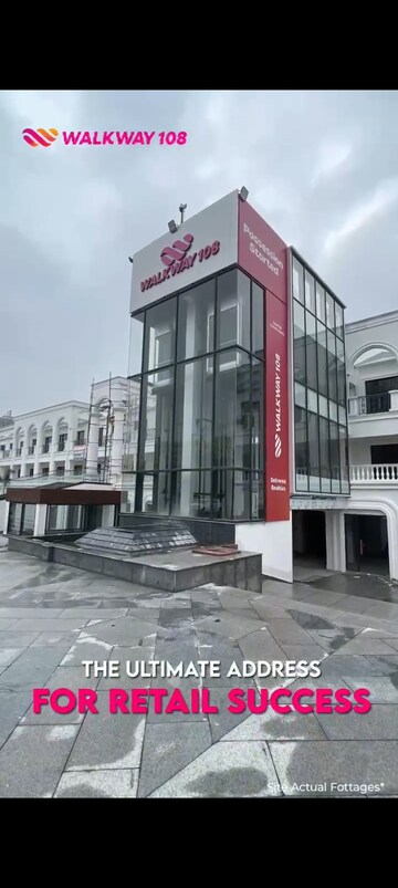  Shop – Exterior View View at Amrapali Leisure Park, Amrapali Leisure Valley - for Sale