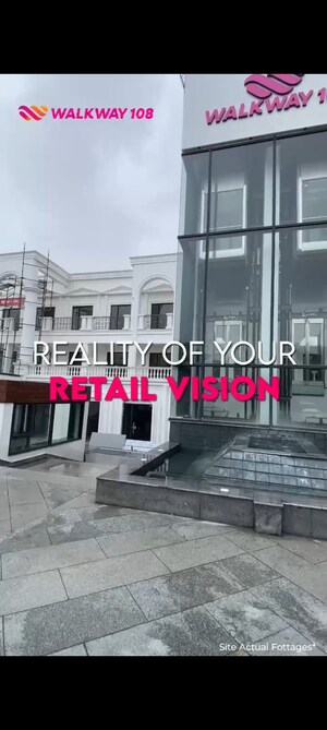  Shop – Exterior View View at Amrapali Leisure Park, Amrapali Leisure Valley - for Sale
