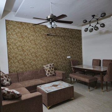 Living Room in 3 BHK Apartment at Allwin El Spazia, Nagla Road – for Rent