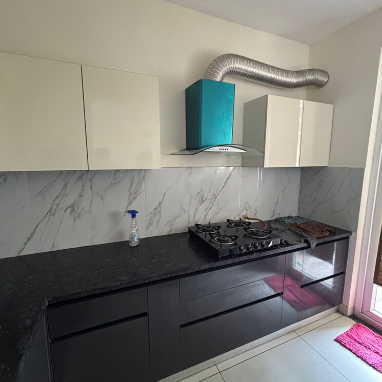 Kitchen, allwin-el-spazia 3 Bedroom 1638 Sq.Ft. Apartment In Nagla Road Zirakpur 9058274