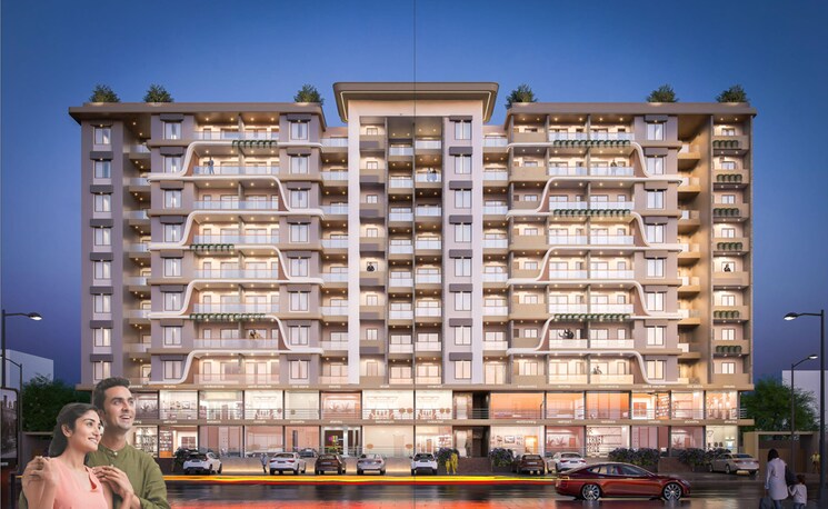 Exterior View, new manish nagar 2 Bedroom 1310 Sq.Ft. Apartment In New Manish Nagar Nagpur 9058235