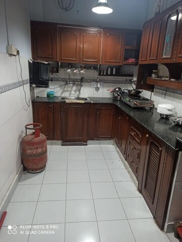 Kitchen in 3 BHK Builder Floor at DLF City Phase III, Sector 24 – for Rent