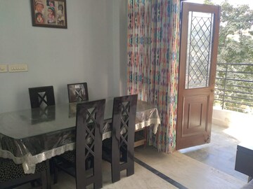 Living Room in 3 BHK Builder Floor at DLF City Phase III, Sector 24 – for Rent