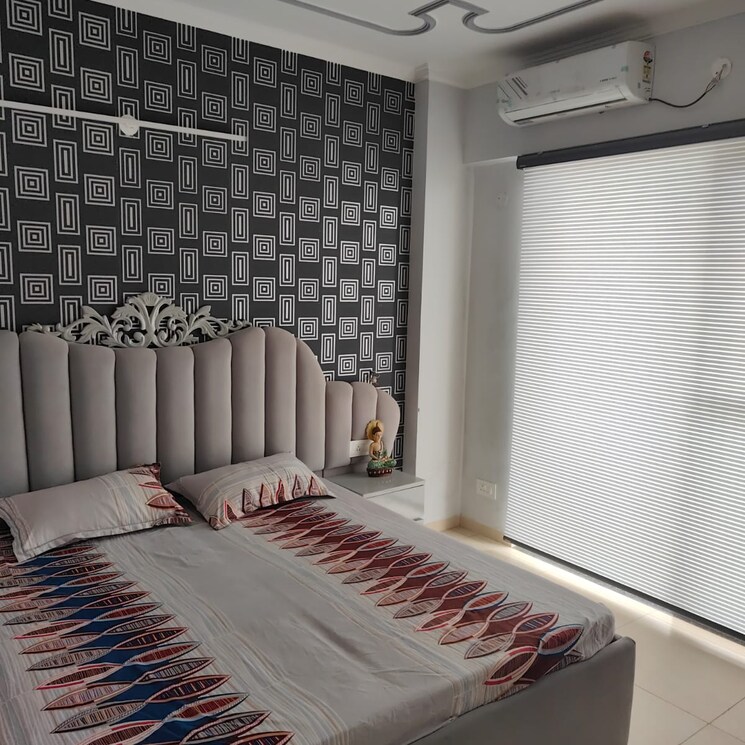 Bedroom, sushma-valencia 3 Bedroom 1800 Sq.Ft. Apartment In Nagla Road Zirakpur 9058332