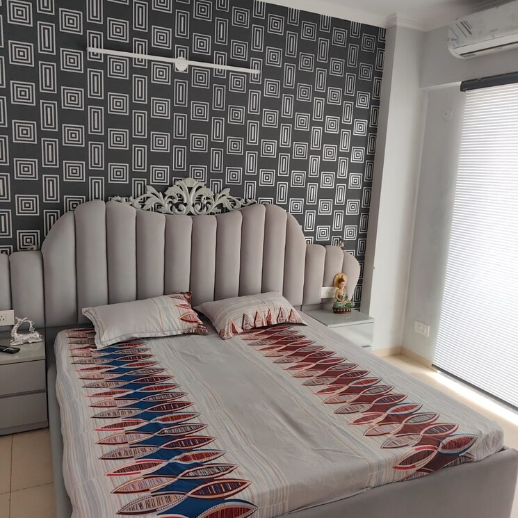 Bedroom, sushma-valencia 3 Bedroom 1800 Sq.Ft. Apartment In Nagla Road Zirakpur 9058332