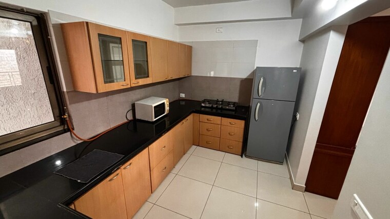 Kitchen, paranjape-blue-ridge 2 Bedroom 1030 Sq.Ft. Builder Floor In Hinjewadi Pune 9058390