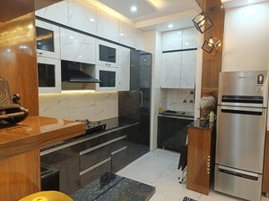 Kitchen in 3 BHK Builder Floor at Uttam Nagar – for Sale