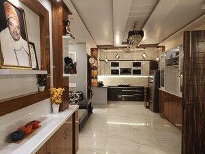 Kitchen in 3 BHK Builder Floor at Uttam Nagar – for Sale