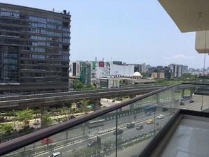 Balcony in 4 BHK Apartment at Anik One Rajarhat, Rajarhat – for Sale