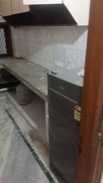 Kitchen in 1 BHK Builder Floor at Chattarpur – for Rent