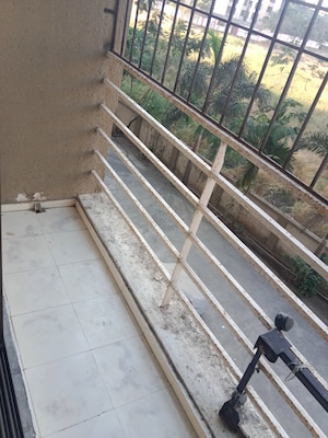 Balcony in 1 BHK Apartment at Maad Yashwant Pride-Kini Complex, Naigaon East – for Sale