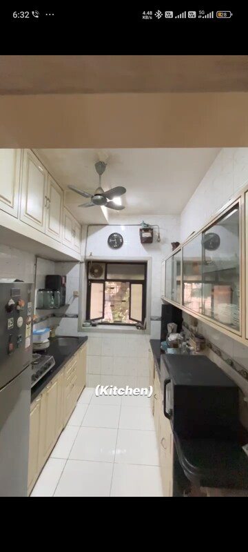 Kitchen in 2 BHK Apartment at New Rajendra Apartment CHS, Mahim – for Sale