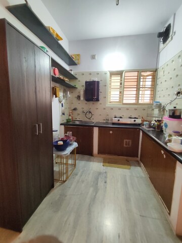 Kitchen in 2 BHK Builder Floor at Btm Layout Stage 2 – for Rent