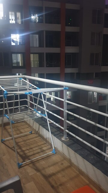 Balcony in 3 BHK Apartment at Madhuban Ekunj Residency, Balewadi – for Rent