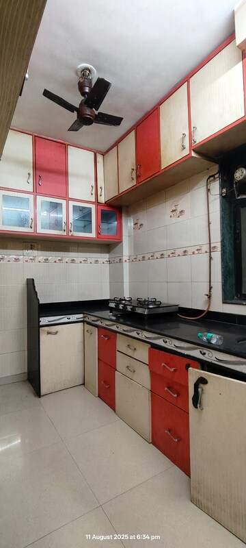 Kitchen in 1 BHK Apartment at Jivan Vihar, Bhandup East – for Rent