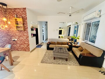 Living Room in 2.5 BHK Apartment at BG NRI Seawoods, Seawoods Sector 56 – for Rent