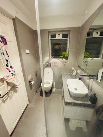 Bathroom in 2.5 BHK Apartment at BG NRI Seawoods, Seawoods Sector 56 – for Rent