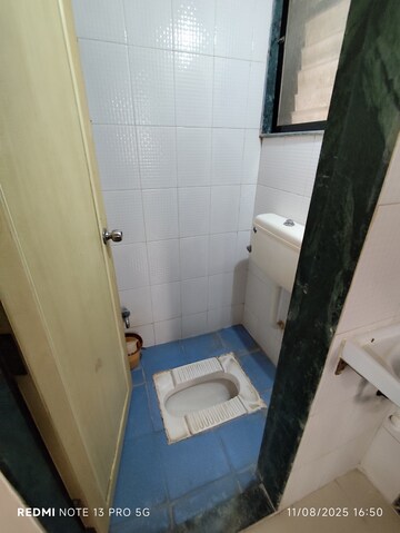 Bathroom in 1 RK Apartment at Hill View CHS Haware City, Haware City – for Rent
