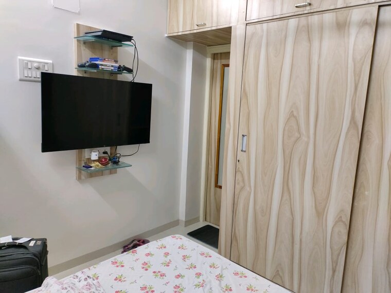 Bedroom, nandkutir-chs 4 Bedroom 1450 Sq.Ft. Apartment In Kopar Khairane Navi Mumbai 9058695