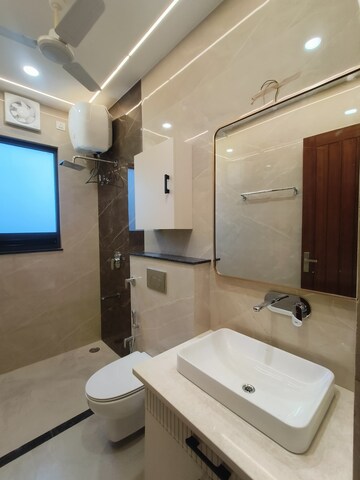 Bathroom in 3 BHK Builder Floor at Balliwala – for Sale