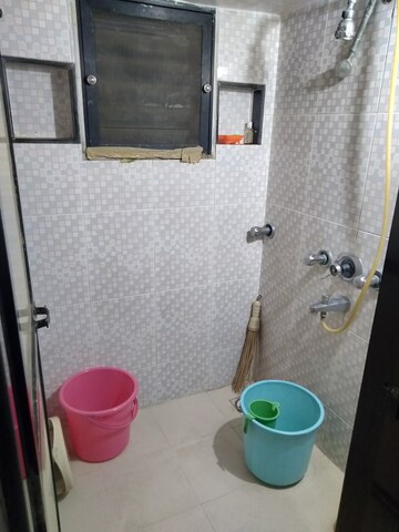Bathroom in 1 BHK Apartment at Shanti Sadan CHS Santacruz East, Santacruz East – for Rent