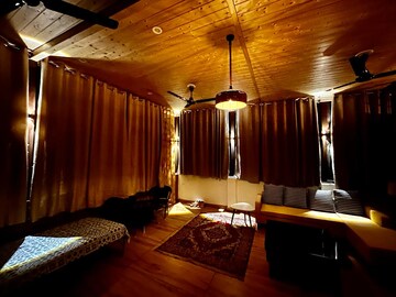 Living Room in 2.5 BHK Penthouse at Mohit Nagar – for Sale