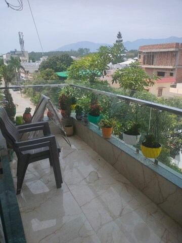 Balcony in 2.5 BHK Penthouse at Mohit Nagar – for Sale