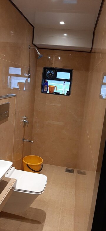 Bathroom in 1 BHK Apartment at Manoday CHS, Borivali East – for Rent