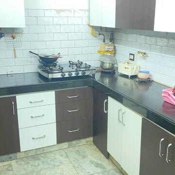 Kitchen in 3 BHK Apartment at Prabhatam Victoria 55, Janta Colony – for Rent