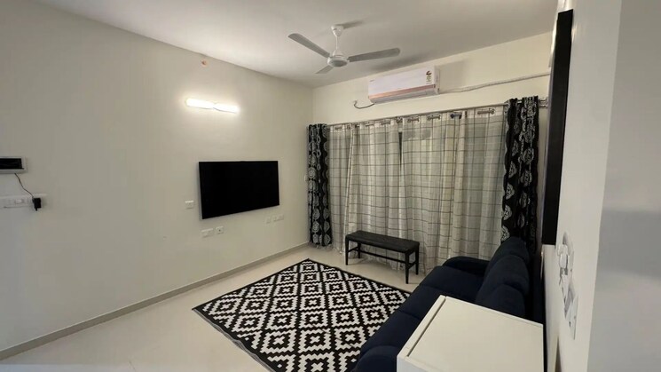 Living Room, l-t-raintree-boulevard 3 Bedroom 1935 Sq.Ft. Apartment In Hebbal Bangalore 9058749