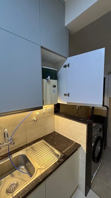 Kitchen in 3 BHK Apartment at L&T Raintree Boulevard, Hebbal – for Rent
